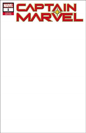 CAPTAIN MARVEL #1 BLANK VAR