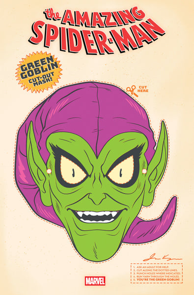 AMAZING SPIDER-MAN #12 RETRO HALLOWEEN MASK VARIANT