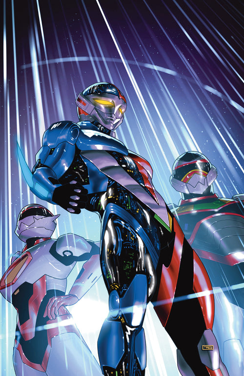 VR Troopers #1 E Foil Variant (Full Art, Clarke)