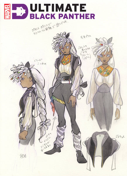 ULTIMATE BLACK PANTHER #3 10 COPY INCV MOMOKO DESIGN VAR