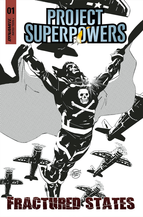 PROJECT SUPERPOWERS FRACTURED STATES #1 CVR R 1:7 COPY FOC INC